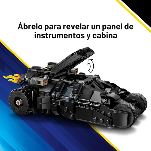 Miniatura 3 de LEGO DC Batman Tumbler vs. Dos Caras y El Guasón Set de Construcción de Juguetes - Vehículo de Superhéroe Batmóvil de El Caballero de la Noche