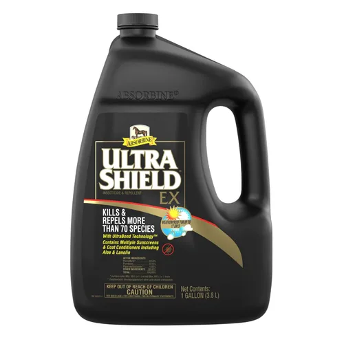 Miniatura 10 de Absorbine UltraShield EX - Insecticida pulverizador de 32 onzas, mata y repele moscas, mosquitos, garrapatas, pulgas, piojos, uso en caballos