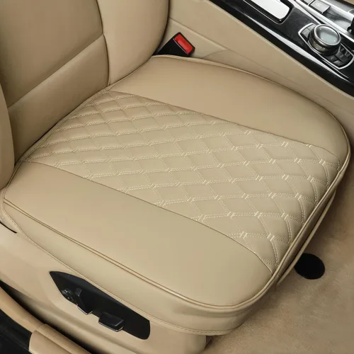 Black Panther 1 par de fundas de asiento de poliuretano para automóvil, protector de asiento delantero de envoltura completa compatible con el 95%