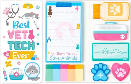 Miniatura 38 de Xqumoi Teaching is A Work of Heart - Juego de notas adhesivas de 550 hojas, lápiz en forma de manzana, blocs de notas autoadhesivas, notas