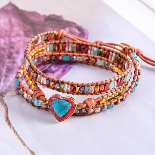 Miniatura 5 de YGLINE - Impresionante colección de pulseras de cuero hechas a mano