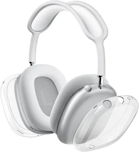 VICHYIE Funda para AirPods Max, funda transparente de TPU suave antiarañazos, accesorios transparentes para auriculares Airpods Max (transparente)