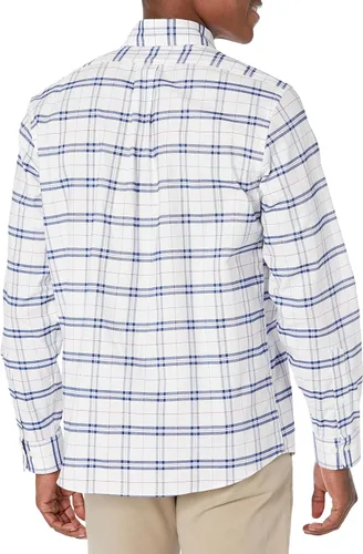 Miniatura 2 de Brooks Brothers Men's Non-Iron Stretch Oxford Sport Shirt Long Sleeve Check