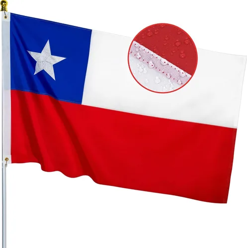 Miniatura 14 de Bandera de México de 3 x 5 pies para exteriores, nailon resistente, rayas cosidas, a prueba de decoloración, de larga duración, bandera nacional