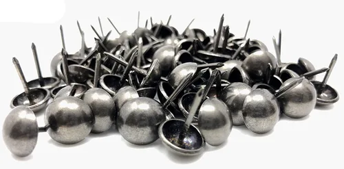 Miniatura 23 de DMSE – Tamaño mayorista 7/16" diámetro (0.433 in) hardware tapicería muebles decorativos Pulgar tachuelas clavos clavos 1000