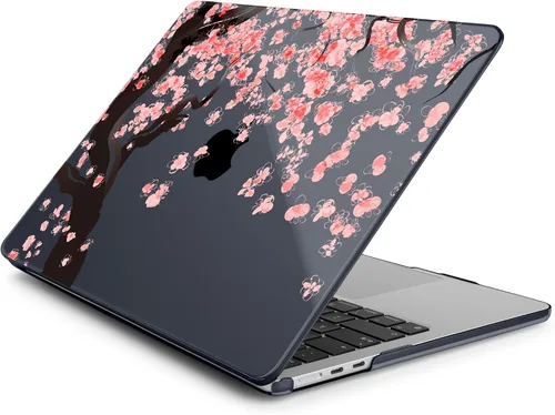 Miniatura 11 de Batianda Funda para MacBook Air de 15 pulgadas 2024 M3 2023 M2 modelo A3114/A2941, carcasa rígida de plástico de diseño único, cubierta de teclado