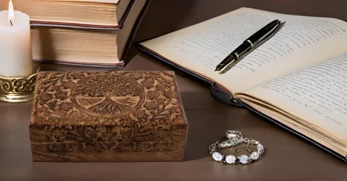 Miniatura 32 de Gran regalo de cumpleaños y inauguración de la casa, joyero de madera decorativo hecho a mano con talla del árbol de la vida, organizador, recuerdo