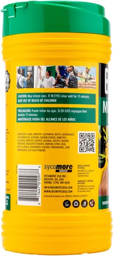 Miniatura 9 de BIG WIPES Recipiente multisuperficie resistente, paños de limpieza súper absorbentes para manos, superficies y herramientas, recipiente de 80