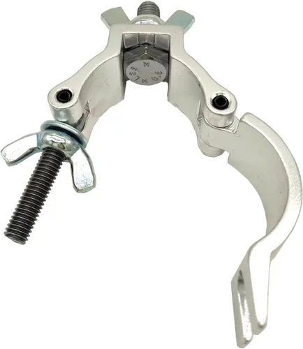Miniatura 3 de 2 abrazaderas para luz de escenario, abrazaderas de armadura de iluminación de 1-1/2 pulgadas, aleación de aluminio resistente, 220 libras