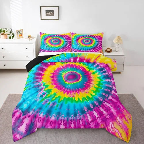 Miniatura 54 de Juego de edredón de videojuegos para niños, niñas y hombres, juego de ropa de cama con estampado de consola de videojuegos negro, decoración