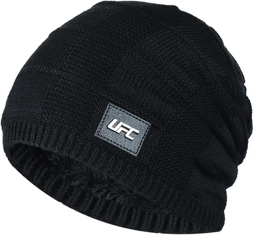 Miniatura 2 de Tillonetiy Mens Beanie Hat Winter Hat - Casual Knit Skull Hat Warm Thick Fleece Socks Hat Womens Beanie Hat