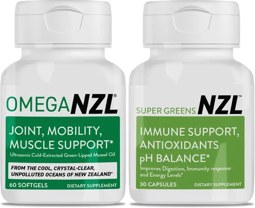 Suplemento natural para aliviar las articulaciones Omega-3, apoyo muscular natural, aceite de mejillón de labios verdes, sin regusto a pescado, 60