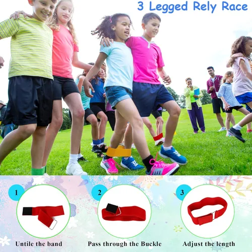 Miniatura 3 de Bolsas de carreras de sacos de patatas para 4 a 8 jugadores, juegos de patio trasero para niños y adultos, fiesta de cumpleaños de campo, juegos al