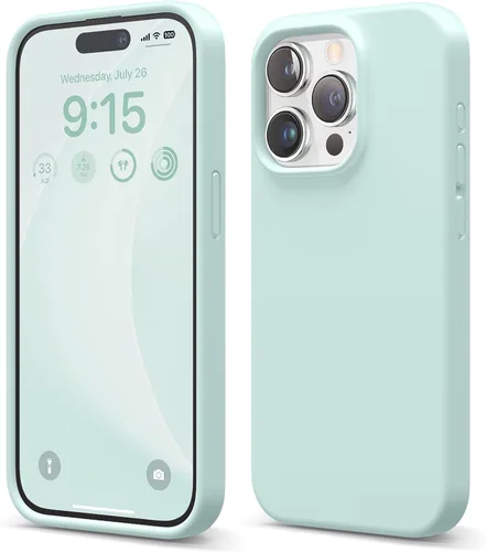 Miniatura 15 de elago Compatible con Funda para iPhone 15 Pro, Funda de Silicona Líquida, Cubierta Protectora de Cuerpo Completo, Resistente a Golpes, Funda Delgada