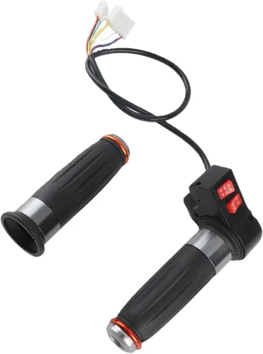 Miniatura 8 de Acelerador de agarre de acelerador de velocidad de 3 velocidades, par de empuñaduras de acelerador de bicicleta eléctrica, mango universal