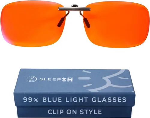 Miniatura 10 de Sleep ZM Blue Light Blocking & Light Sensitivity Clip On Glasses - 14 Lens Types for Comfort, Relaxation, Sleep & Relief