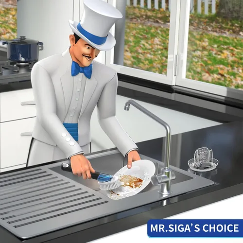 Miniatura 2 de MR.SIGA Recambios de cepillo para platos dispensadores de jabón, paquete de 4