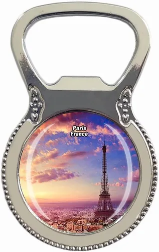 París Francia Frigorífico imán abrebotellas recuerdo turístico Colección de regalo Refrigerador Etiqueta magnética