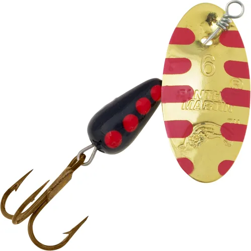 Panther Martin Nature Series - Señuelo de pesca con diseño de lágrima, atrapa trucha, lucioperca, perca, cangrejo, pickerel, grayling y más. Oro