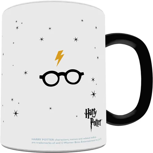 Miniatura 7 de Morphing Mugs Harry Potter - No Dejes Que Los Muggles Te Derroten - Frase - Taza de 11 oz Sensible al Calor – Taza de Café y Té de Cerámica que