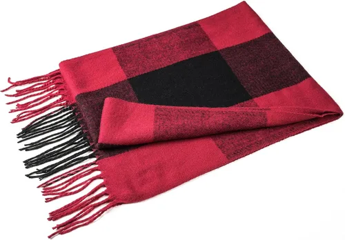 Miniatura 114 de Alpine Swiss Bufanda a cuadros para hombre, ultra suave, chal de invierno, cálido, ligero, para clima frío