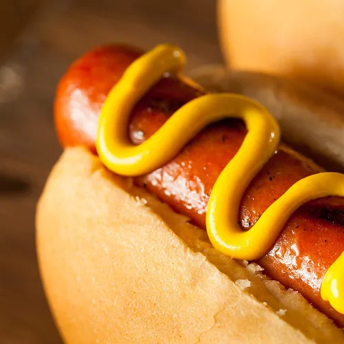 Miniatura 4 de Berks Perros calientes a la parrilla de carne y cerdo, 8 por paquete (paquete de 6), sin gluten