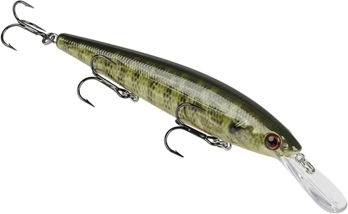 Miniatura 5 de Strike King KVD Jerkbait profundo señuelo de pesca de 3 ganchos, 3/5 onzas, 4.75 pulgadas Sexy Shad