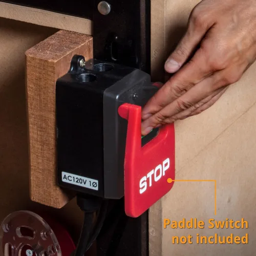 Miniatura 7 de POWERTEC 71834 Caja de interruptores profundos con herrajes para compatibilidad con POWERTEC Switch - 71007, 71651, 71054, 71577