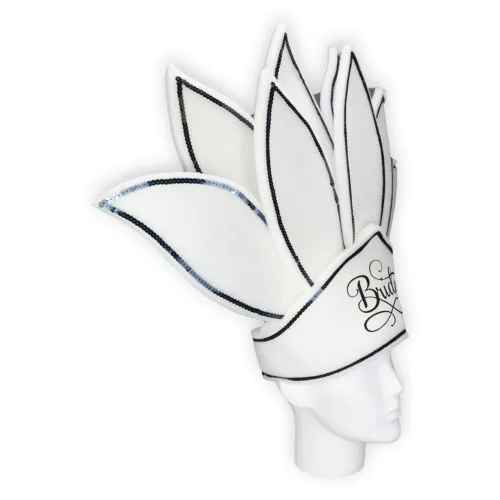 Miniatura 44 de FOAM PARTY HATS: Venezuela Bride Hat - Wedding Party Hat - Hora Loca Hat - Bachelorette Party Hat - Bridal Shower Hat - Wedding Hair Vine Hat