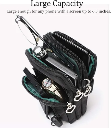 Miniatura 2 de Brazalete para Correr al Aire Libre a Prueba de Sudor, Bolsa Cruzada de Hombro Casual, Cartera, Bolso Cruzado para Gimnasio y Fitness, Soporte