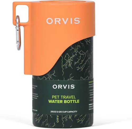 Miniatura 7 de Orvis Comedero plegable de viaje para mascotas con plato de comida y agua, 2 en 1, sin BPA, silicona de grado alimenticio, cuencos de viaje