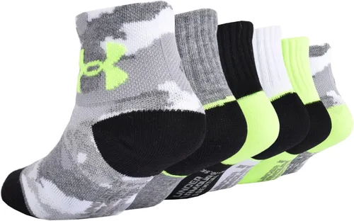 Miniatura 4 de Under Armour Paquete múltiple de calcetines impresos para niños