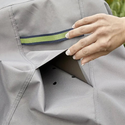 Miniatura 5 de DUCKCOVERS Soteria - Cubierta rectangular impermeable para hoguera de 56 pulgadas, cubierta para fogata al aire libre