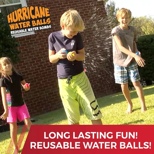 Miniatura 7 de Prime Time Toys Hurricane - Pelotas de agua reutilizables