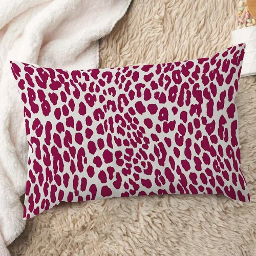 Miniatura 8 de ArogGeld Funda de almohada lumbar, estampado de guepardo verde, leopardo, estampado de leopardo, manchas de animales, almohada decorativa verde, A-17