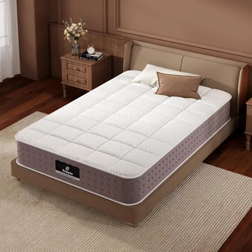 Miniatura 7 de Twin XL Mattress, 8 Inch Hybrid XL Twin Size Mattress in a Box, Cooling Gel Memory Foam Mattresses with Pocket Spring, Pressure Relief