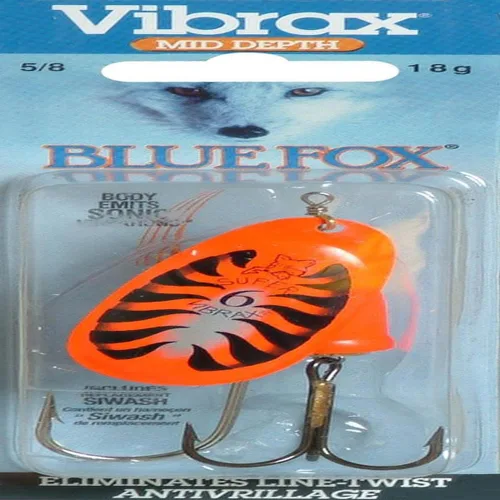 Miniatura 31 de BLUE FOX Classic Vibrax, señuelo giratorio en línea para trucha lubina y salmón Premium Pesca Spinner
