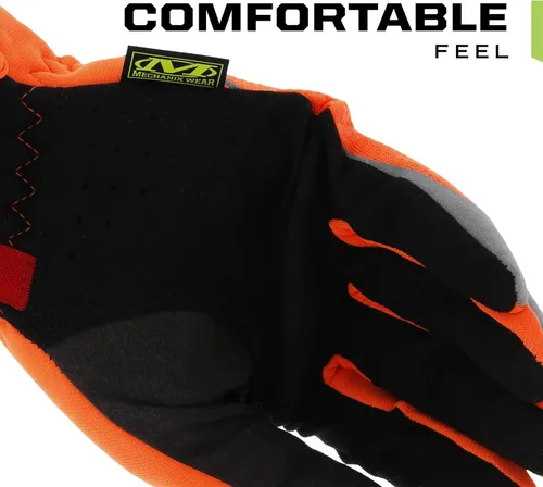 Miniatura 4 de Guantes FasFit de seguridad fluorescentes y reflectantes Mechanix Wear (anaranjado)
