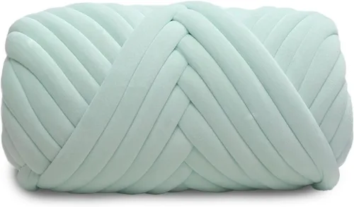 Miniatura 7 de Hilo de terciopelo grueso y voluminoso para tejer con brazo gigante, peso de tubo súper suave, esponjoso, para hacer a mano, hilo lavable