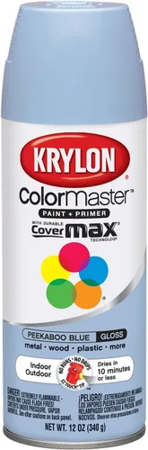 Miniatura 27 de Krylon K05353007 ColorMaster Acrílico Cristal Transparente, Plano, Transparente, 11 oz. Claro