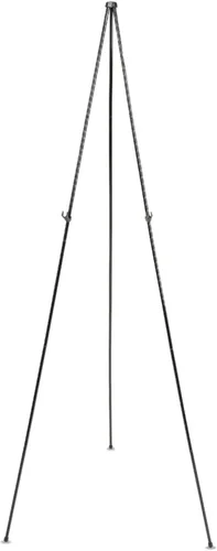 Quartet Caballete instantáneo de 63 pulgadas, material de acero recubierto en polvo, plegable, soporte de exhibición portátil para carteles,