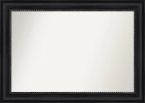 Miniatura 83 de Amanti Art Espejo personalizado, espejo de baño negro Astor, espejo de pared o espejo de tocador de baño sobre el fregadero (25 x 25 pulgadas)
