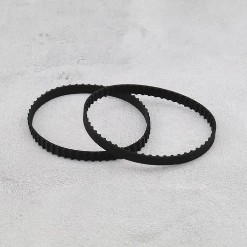 Miniatura 7 de 2 correas de transmisión 429964-32 compatibles con Black and Decker Sander BR300 11 pulgadas de longitud 1/5 pulgadas separación de dientes paso 55