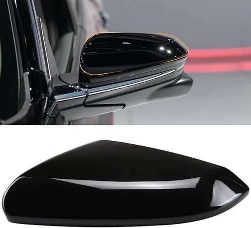 Miniatura 17 de Moonlinks Compatible con cubierta de espejo lateral del lado del pasajero para Honda Civic 2016-2021, negro brillante para Civic de 10ª