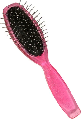 Cepillo para pelo, para muñeca, color rosa Cepillo para el cabello rosa