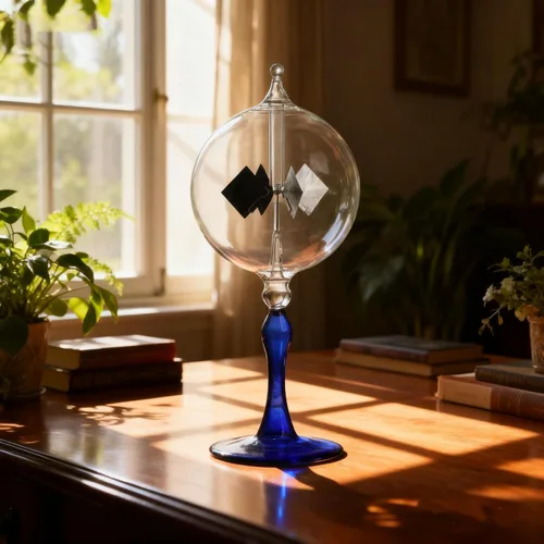 Miniatura 3 de Gran energía solar crookes radiómetro regalo hogar escritorio decoración (azul)