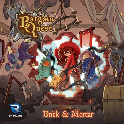 Miniatura 6 de Renegade Game Studios Bargain Quest - Juego de mesa de expansión de ladrillo y mortero para noche de juegos familiares de 2 a 6 jugadores