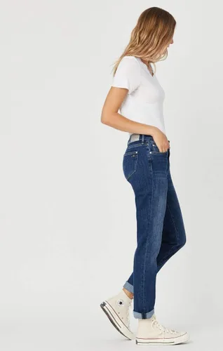 Miniatura 4 de Mavi Jeans ajustados estilo boyfriend de talle alto Kathleen para mujer