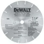 Miniatura 3 de DEWALT Hoja de sierra circular, 7 1/4 pulgadas, 16 dientes, corte de metales (DW3330)