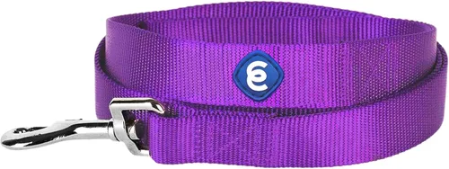 Miniatura 63 de Blueberry Pet Essentials - Correa de perro azul cambray para perros medianos - 5' * 3/4" Correa de nailon resistente Correa ligera